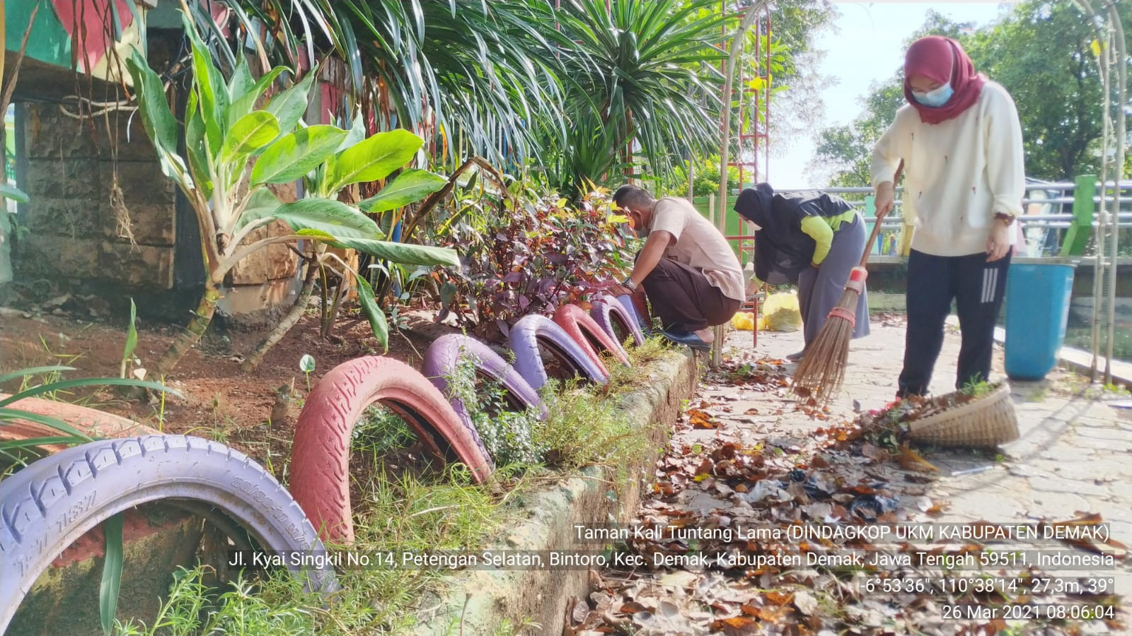 Kerja Bakti Dalam Menyambut HUT Demak Ke - 518