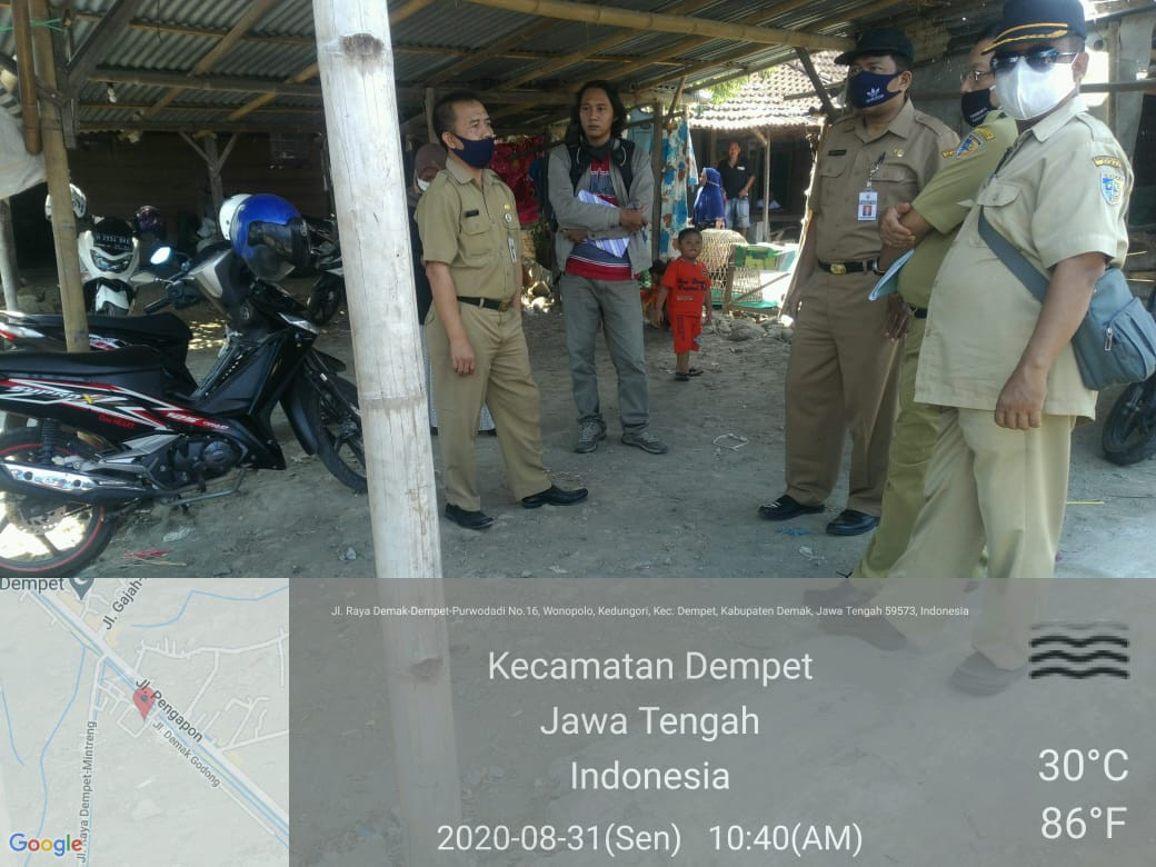 Kegiatan Survay Pembangunan Kios Pasar Wonopolo Oleh Kadinas Dindagkop UKM Beserta Tim Teknis