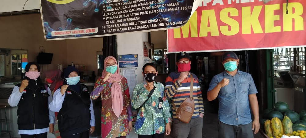 Penjagaan Pasar Kabupaten Demak Di Pasar Brambang Serta Apel Siang Penutup Kegiatan Kamis 1 Oktober 