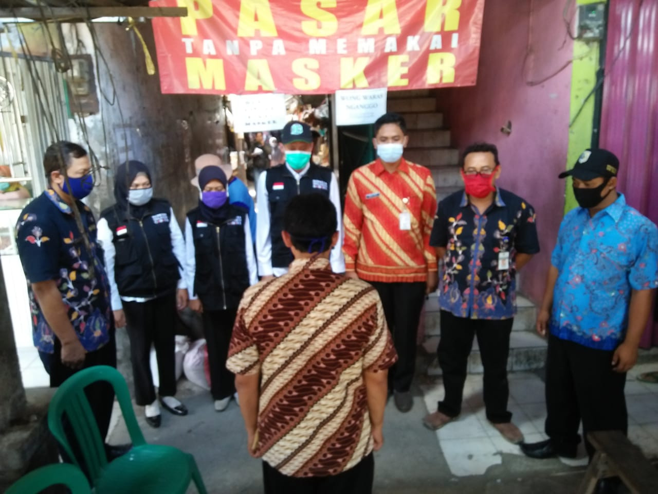 Penjagaan Pasar Kabupaten Demak Di Pasar Gajah Serta Apel Siang Penutup Kegiatan Kamis 1 Oktober 202