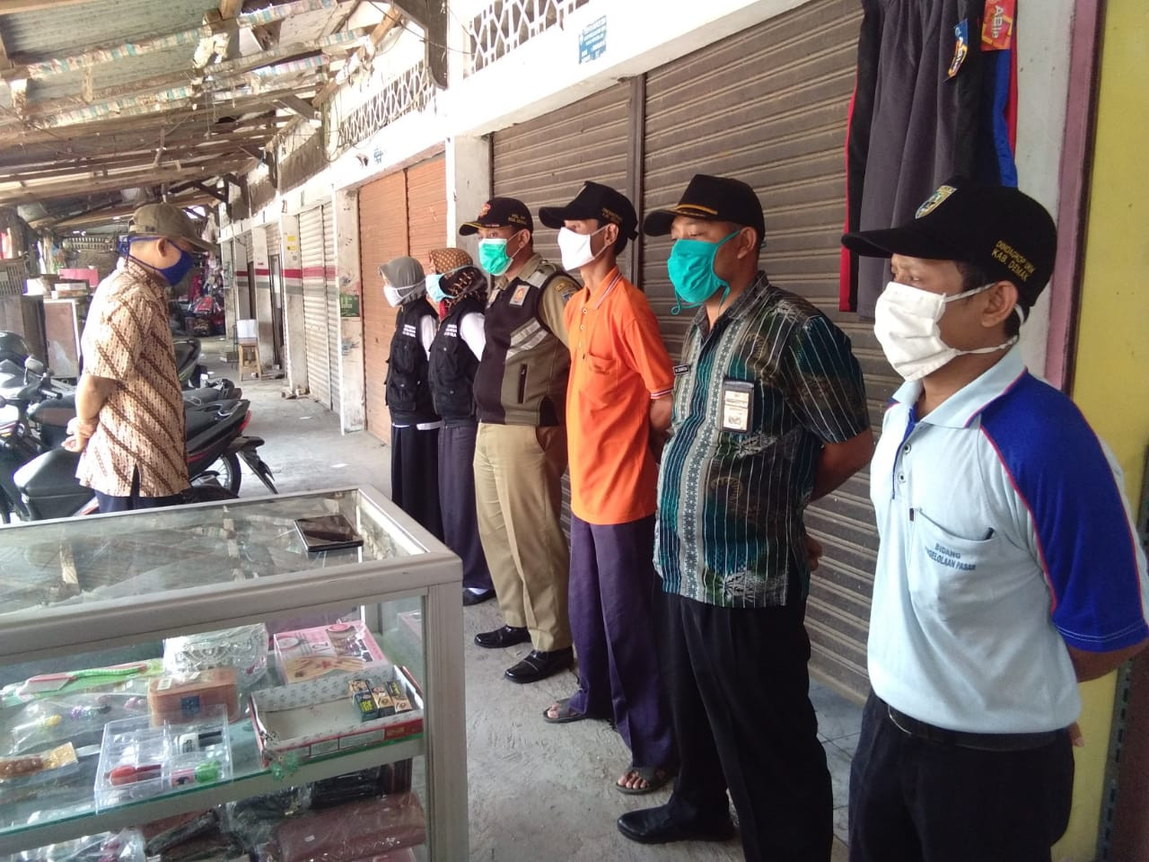 Penjagaan Pasar Kabupaten Demak Di Pasar Wonosalam Serta Apel Siang Penutup Kegiatan Sabtu 3 Oktober