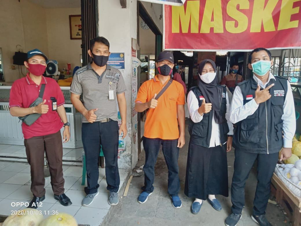 Penjagaan Pasar Kabupaten Demak Di Pasar Brambang Serta Apel Siang Penutup Kegiatan Sabtu 3 Oktober 