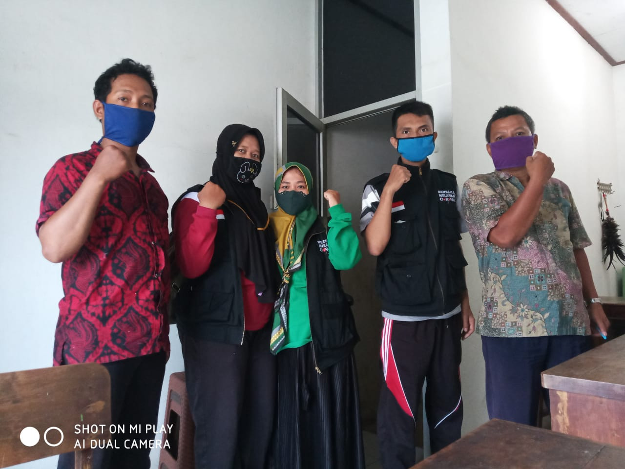 Apel Pasar Serta Pemberitahuan Ke Pedagang Di Pasar Wedung Tentang Pembatasan Jam Operasional