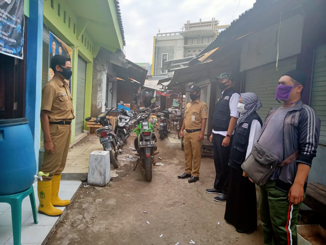 Penjagaan Di Pasar Gebang Serta Apel Pagi Pembukaan Kegiatan Senin 19 Oktober 2020