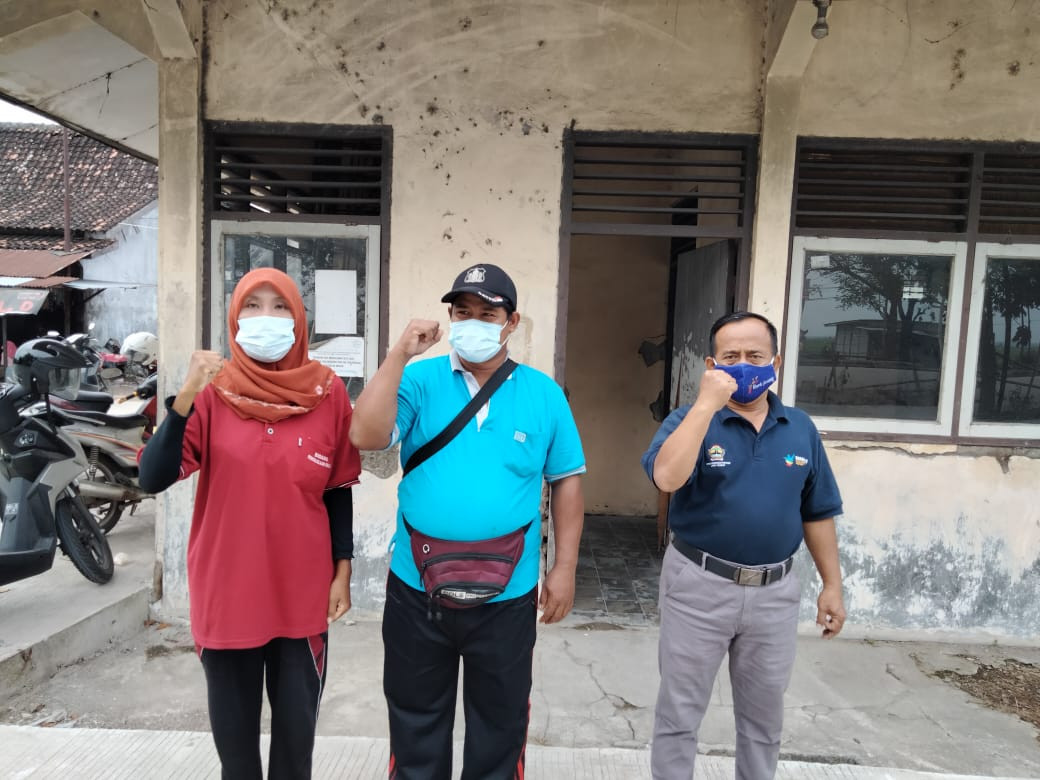 Penjagaan Pasar Kabupaten Demak DI UPTD Paswil V Pasar Jebor Serta Apel Pagi Protokol Kesehatan 
